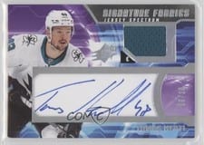 2021-22 SPx Signature Fabrics Tomas Hertl #SF-HE card