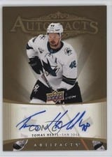 2021-22 Upper Deck Artifacts 2005-06 Retro - Autograph Facts Tomas Hertl #RAF-TH card