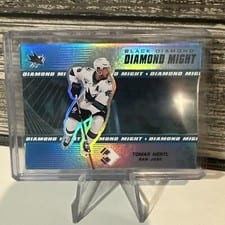 2021-22 Upper Deck Black Diamond Diamond Might Tomas Hertl #DM-TH card