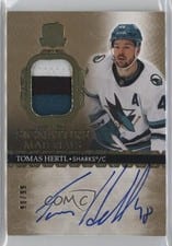 2023-24 Upper Deck The Cup Signature Materials Tomas Hertl #SM-TH card