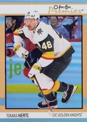 2025-26 O-Pee-Chee OPC Premier Tomas Hertl #P-46 card
