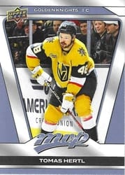 2025-26 Upper Deck MVP Base Set Tomas Hertl #65 card
