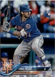 2018 Topps Base Set Tomas Nido #486 card