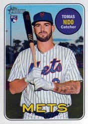 2018 Topps Heritage Base Set Tomas Nido #650 card