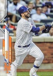 2020 Topps Update Base Set Tomas Nido #U-283 card