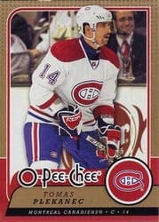 2008-09 O-Pee-Chee Base Set Tomas Plekanec #64 card
