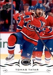2018-19 Upper Deck Base Set Tomas Tatar #350 card