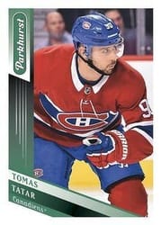 2019-20 Parkhurst Base Set Tomas Tatar #104 card