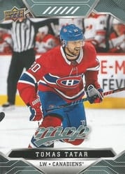 2019-20 Upper Deck MVP Base Set Tomas Tatar #162 card