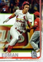 2019 Topps Update Base Set Tommy Edman #US84 card