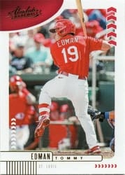 2020 Panini Absolute Base Set Tommy Edman #73 card