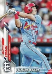 2020 Topps Base Set Tommy Edman #44 card