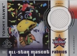 2024-25 SP Game Used 2024 All-Star Mascot Fabrics Tommy Hawk #ASMF-4 card