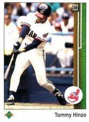 1989 Upper Deck Base Set Tommy Hinzo #34 card