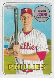 2018 Topps Heritage Base Set Tommy Joseph #34 card