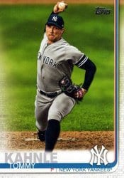2019 Topps Update Base Set Tommy Kahnle #US161 card