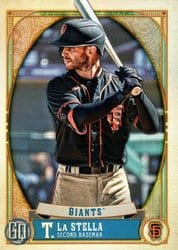 2021 Topps Gypsy Queen Base Set Tommy La Stella #8 card