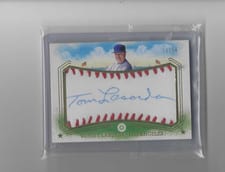 2024 Panini Boys of Summer Fabric of the Game Baseball Signatures Tommy Lasorda #FOG-TL card