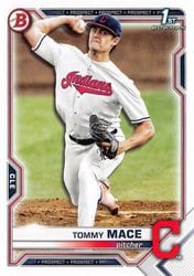2021 Bowman Draft Base Set Tommy Mace #BD-111 card