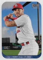 2018 Topps Archives Snapshots Base Tommy Pham #AS-TP card