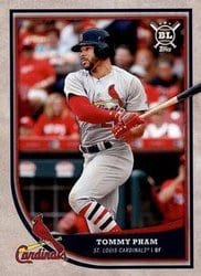 2018 Topps Big League Base Set Tommy Pham #107 card