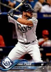 2018 Topps Update Base Set Tommy Pham #US233 card