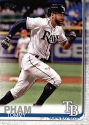 2019 Topps Base Set Tommy Pham #175 card