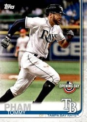 2019 Topps Opening Day Base Set Tommy Pham #111 card