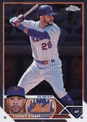 2023 Topps Chrome Update Base Set Tommy Pham #USC61 card