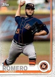 2019 Topps Pro Debut Base Set Tommy Romero #163 card