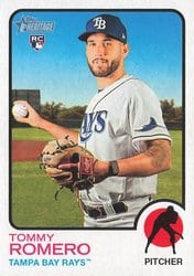 2022 Topps Heritage Base Set Tommy Romero #533 card