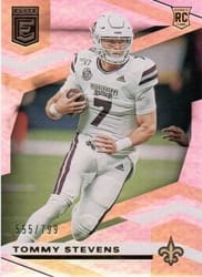 2020 Donruss Elite Base Set Tommy Stevens #164 card