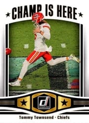 2023 Donruss Champ is Here Tommy Townsend #CIH-15 card