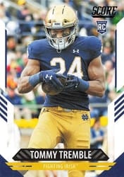2021 Score Base Set Tommy Tremble #377 card