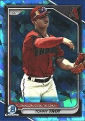 2024 Bowman Sapphire Edition Base Set Tommy Troy #BCP-76 card