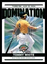 2024 Panini Prospect Edition Domination Tommy White #13 card