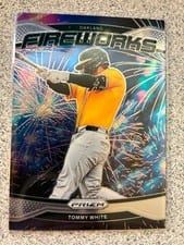 2025 Panini Prizm Fireworks Tommy White #6 card