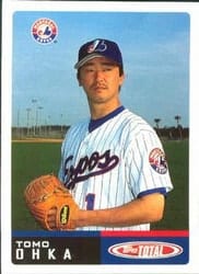 2002 Topps Total Base Set Tomo Ohka #85 card