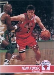 1994-95 Hoops Base Set Toni Kukoc #27 card