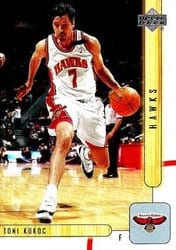 2001-02 Upper Deck Base Set Toni Kukoc #2 card