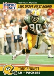 1990 Pro Set Base Set Tony Bennett #686 card