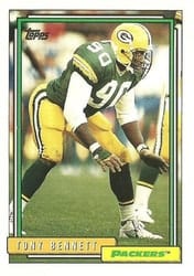 1992 Topps Base Set Tony Bennett #116 card