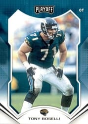 2021 Panini Playoff Base Set Tony Boselli #68 card