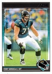 2024 Score Base Set Tony Boselli #133 card