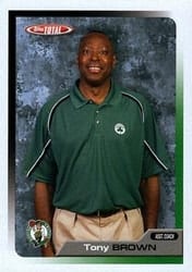 2005-06 Topps Total Base Set Tony Brown #364 card