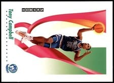 1991-92 SkyBox Base Set Tony Campbell #168 card