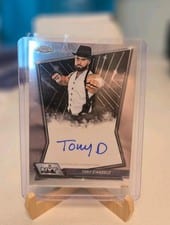 2026 Topps Chrome WWE NXT Autographs Tony D'Angelo #NXT-TON card
