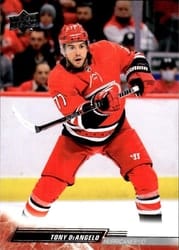 2022-23 Upper Deck Base Set Tony DeAngelo #33 card