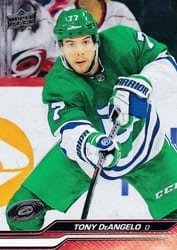 2023-24 Upper Deck Base Set Tony DeAngelo #529 card