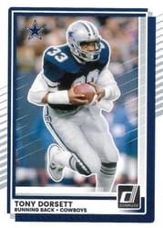 2025 Donruss Base Set Tony Dorsett #74 card